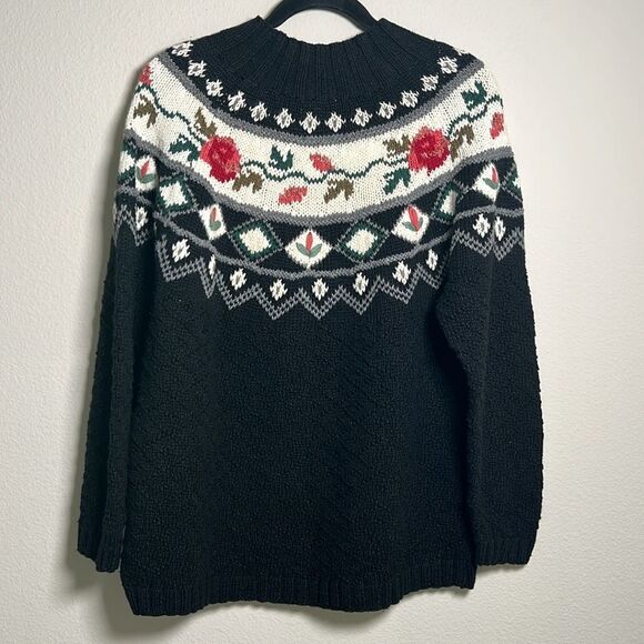 Vintage Talbots Hand Knit Sweater - Picture 3 of 6